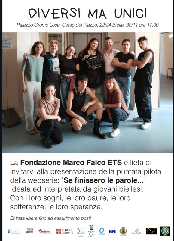 Locandina di Se finissero le parole