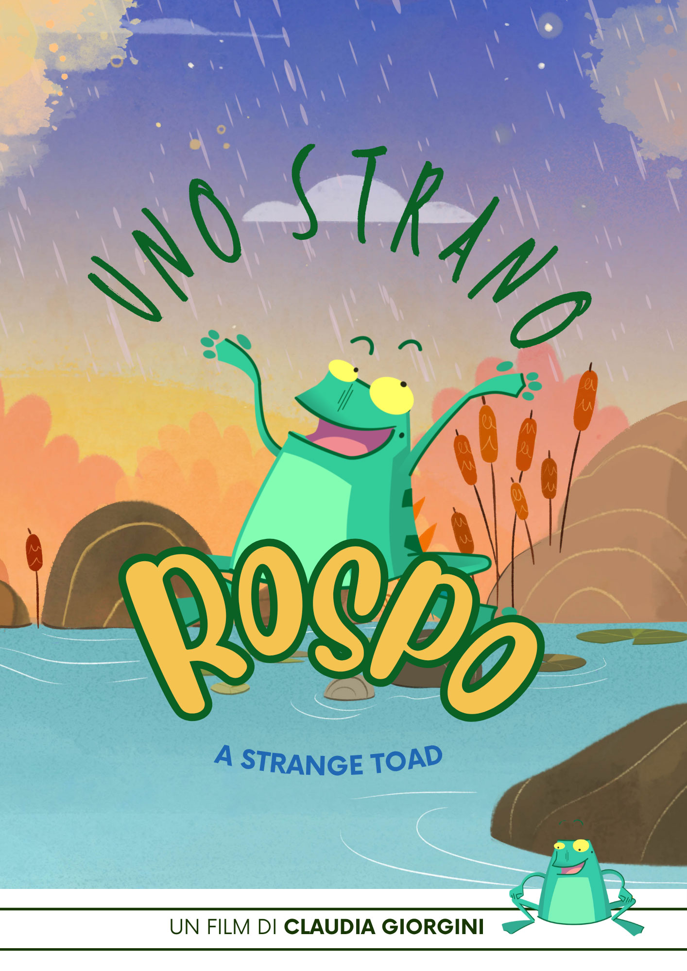 Locandina di Uno strano rospo